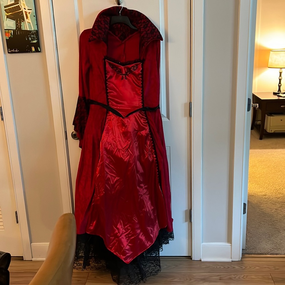 In-character Devil’s Temptress Costume (zipper pull broken off but it zips)